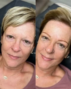 Eyebrow Tattoo result by Raw Beauty in Grand Blanc, MI