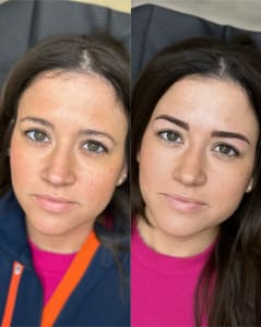 Eyebrow Tattoo result by Raw Beauty in Grand Blanc, MI