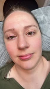 Eyebrow Tattoo result by Rayne x Tram Lashes & Brows in Sugar Land, TX