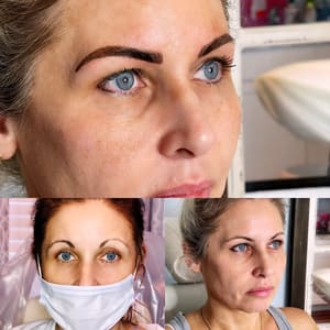 Eyebrow Tattoo result by Razed Brow Permanent Makeup & Microblading in Sharpsburg, GA