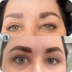 Eyebrow Tattoo result by RBF Brows & Toxic Tattoo Studio in Plymouth, MN