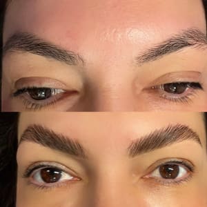 Eyebrow Tattoo result by Rea Beauty Spa Center in Davie, FL