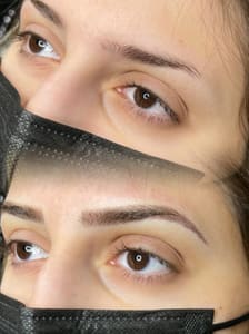 Eyebrow Tattoo result by Real Brows Microblading & Permanent Makeup in Los Angeles, CA