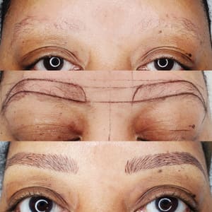 Eyebrow Tattoo result by Rebecca Ryan Studio & Med Spa in Warrington, PA