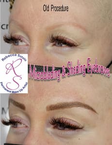 Eyebrow Tattoo result by Rebecca Sotelo Permanent Makeup in Redondo Beach, CA