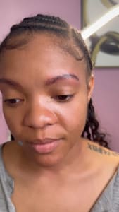Eyebrow Tattoo result by Rebloomist in Los Angeles, CA