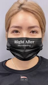 Eyebrow Tattoo result by ReBrow Design Studio in Long Island City, NY