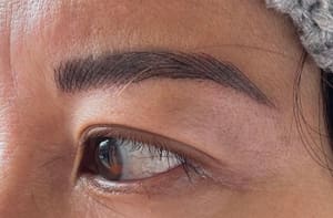 Eyebrow Tattoo result by ReBrow Design Studio in Long Island City, NY