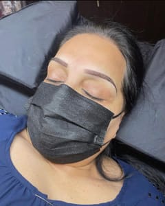 Eyebrow Tattoo result by Red Carpet Beauty Bar in East Meadow, NY