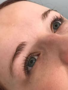 Eyebrow Tattoo result by Red White & Beautiful in Louisburg, NC