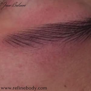 Eyebrow Tattoo result by Refine Body and Skin Care in San Diego, CA