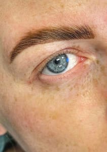 Eyebrow Tattoo result by Refined Artistry in Solana Beach, CA