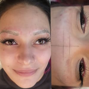 Eyebrow Tattoo result by Refined Beauty By Suwan Microblading Studio & Academy in Seattle, WA
