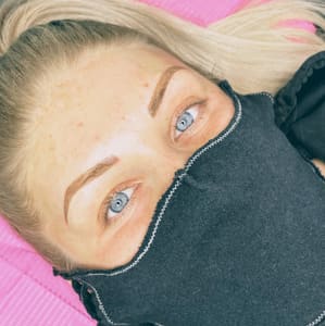 Eyebrow Tattoo result by Refined Beauty Permanent Makeup Artistry in Leonardtown, MD