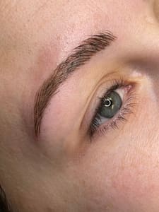 Eyebrow Tattoo result by Refined Beauty Permanent Makeup Artistry in Leonardtown, MD