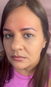 Eyebrow Tattoo result by Refined Beauty Studio LLC in Woodbridge, NJ