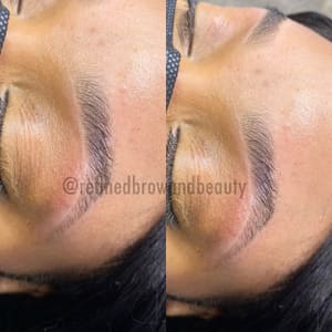 Eyebrow Tattoo result by Refined Brow & Beauty in Charlotte, NC