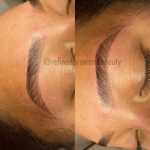 Eyebrow Tattoo result by Refined Brow & Beauty in Charlotte, NC