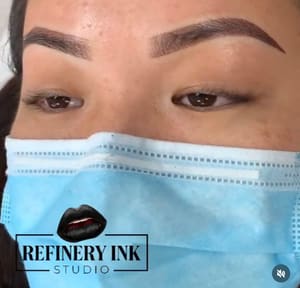 Eyebrow Tattoo result by Refinery Ink Studio in Lafayette, CA