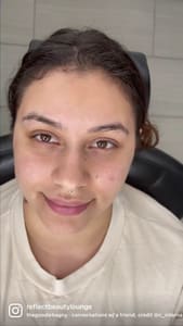 Eyebrow Tattoo result by Reflect Beauty Lounge - PMU & Cosmetic Tattooing in Mansfield, TX