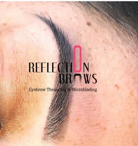 Eyebrow Tattoo result by Reflection Brows (Eyebrow Threading & Microblading) in Maricopa, AZ