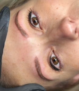 Eyebrow Tattoo result by Reflection Esthetics in Dwight, IL