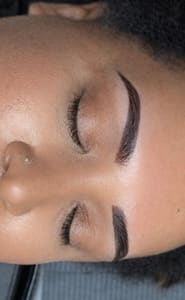 Eyebrow Tattoo result by Reflective Beauty Aesthetics Studio in Redding, CA