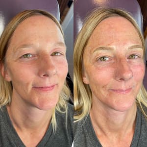 Eyebrow Tattoo result by reFRESH Brow & Lash Studio in Brighton, MI