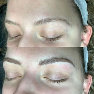 Eyebrow Tattoo result by Rejuvenate Med Spa in Altus, OK