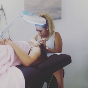 Eyebrow Tattoo result by Relax Hermosa Permanent Makeup Academy in Lodi, CA