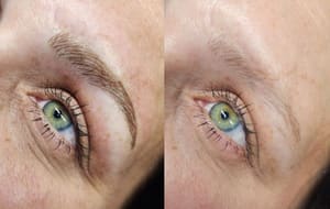 Eyebrow Tattoo result by Remedy 22 Salon in Athens, OH