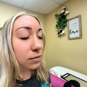 Eyebrow Tattoo result by Renee Nicole's Salon in Coal Township, PA