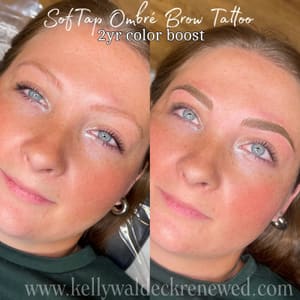 Eyebrow Tattoo result by Renewed Skin and Body Spot by Kelly in Crystal River, FL