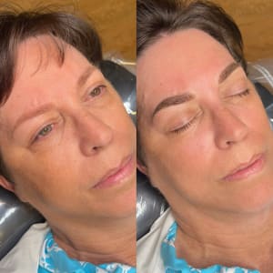 Eyebrow Tattoo result by Renewed Skin and Body Spot by Kelly in Crystal River, FL