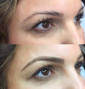 Eyebrow Tattoo result by Reno Permanent Makeup and Aesthetics in Reno, NV