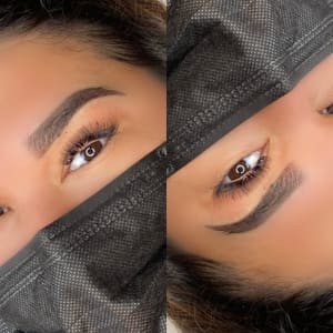 Eyebrow Tattoo result by Reshape Microblading Studio in Austin, TX