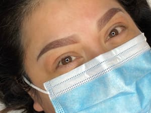 Eyebrow Tattoo result by Reshape Microblading Studio in Austin, TX