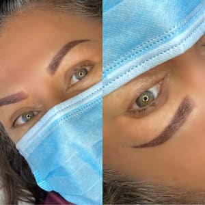 Eyebrow Tattoo result by Reshape Microblading Studio in Austin, TX