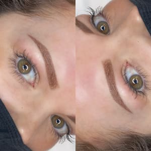 Eyebrow Tattoo result by Reshape Microblading Studio in Austin, TX