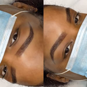 Eyebrow Tattoo result by Reshape Microblading Studio in Austin, TX