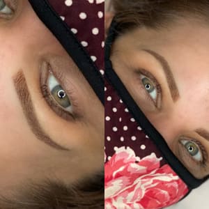 Eyebrow Tattoo result by Reshape Microblading Studio in Austin, TX