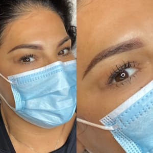 Eyebrow Tattoo result by Reshape Microblading Studio in Austin, TX