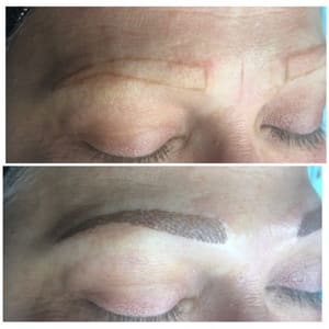 Eyebrow Tattoo result by Resolutions Med Spa in Monroeville, PA