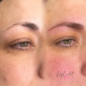 Eyebrow Tattoo result by Resplendent Permanent Makeup Studio in Albuquerque, NM