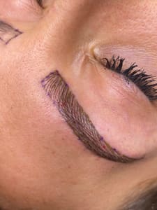 Eyebrow Tattoo result by Rev Beauty Co in Carlsbad, CA