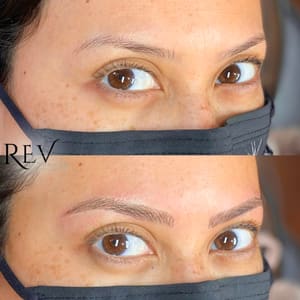 Eyebrow Tattoo result by Rev Beauty Co in Carlsbad, CA