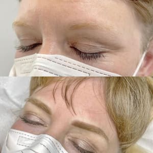Eyebrow Tattoo result by Reveal PMU LLC in Falls Church, VA