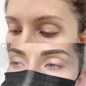 Eyebrow Tattoo result by Reveal PMU LLC in Falls Church, VA