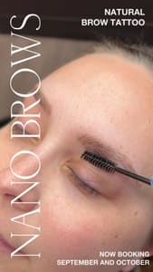 Eyebrow Tattoo result by Reverencia Cosmetic Tattoo in Glen Allen, VA