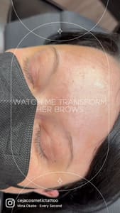 Eyebrow Tattoo result by Reverencia Cosmetic Tattoo in Glen Allen, VA
